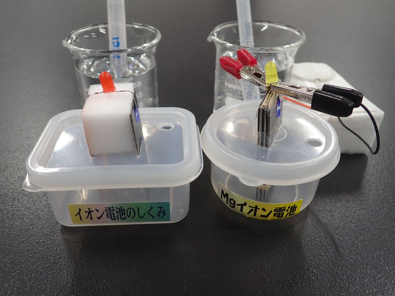 化学電池をつくろう!